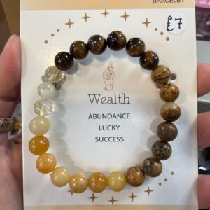 ‘Wealth’ Multi Bead Bracelet