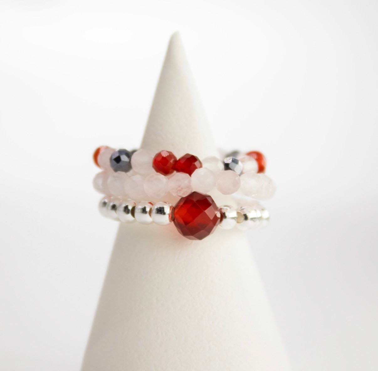 Nymph Nature Inspired Gemstone Ring Set - Image 10