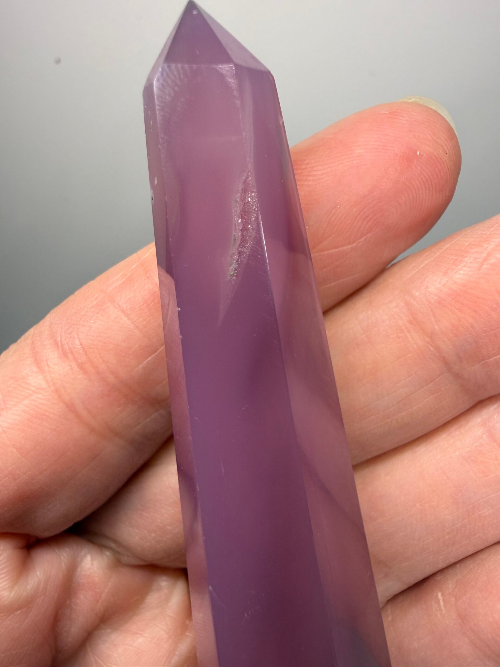 Pink Agate Tapered Tower - Image 10