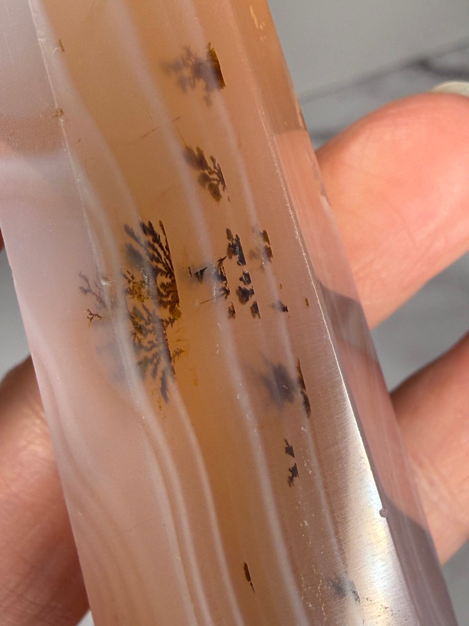 Pink Agate Tapered Tower - Image 4