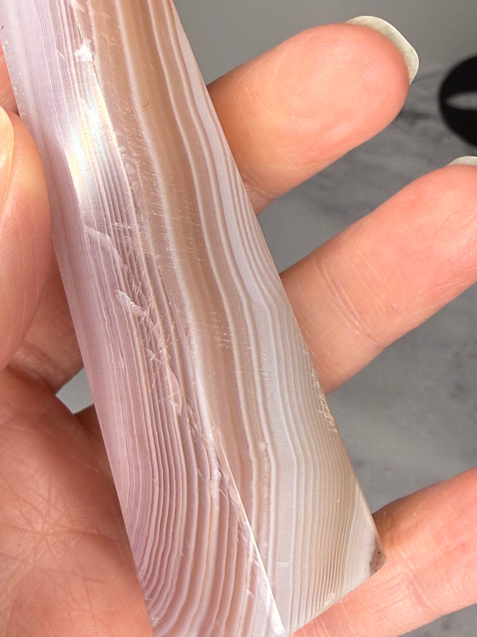 Pink Agate Tapered Tower - Image 8