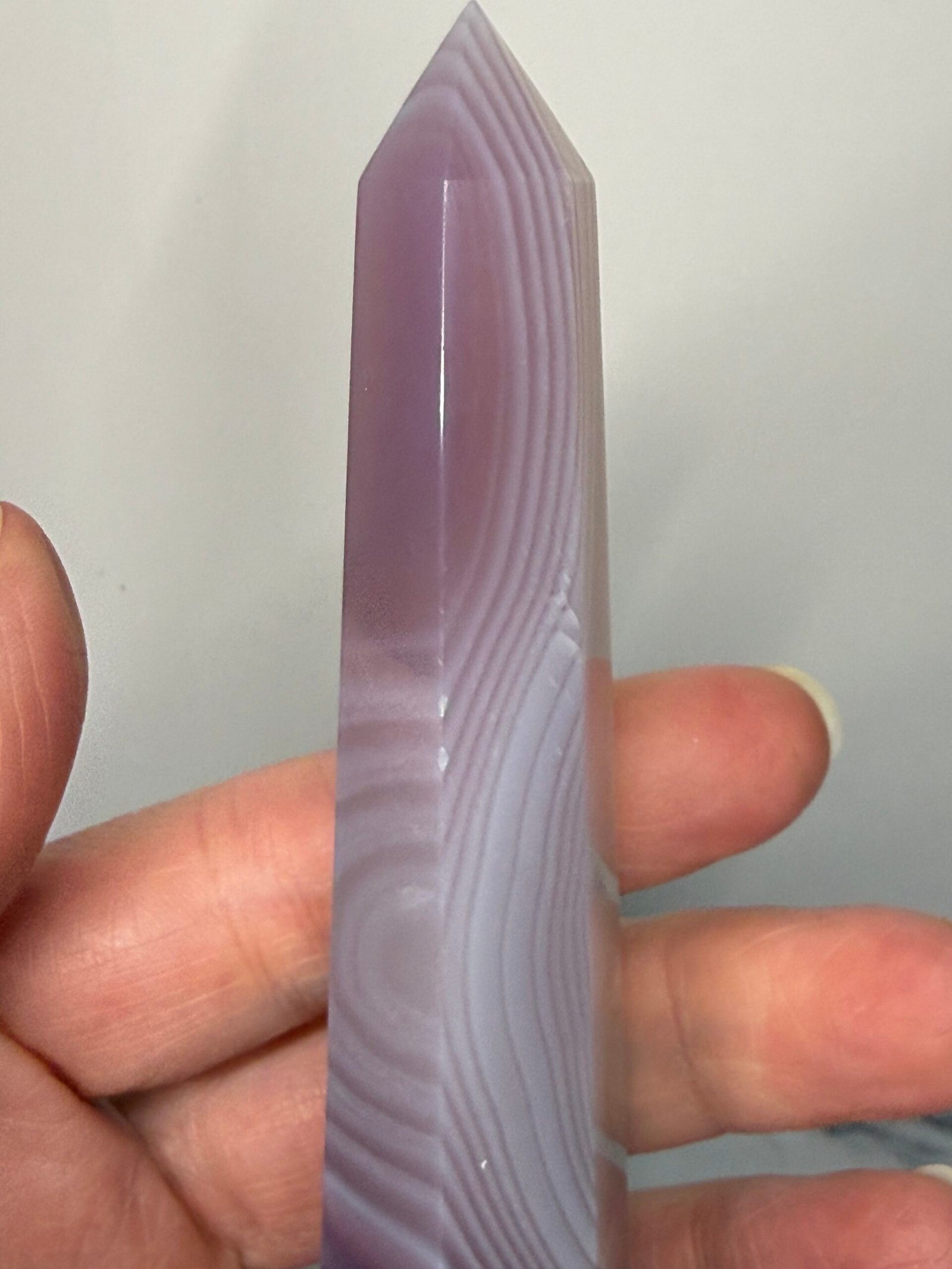 Pink Agate Tapered Tower - Image 9