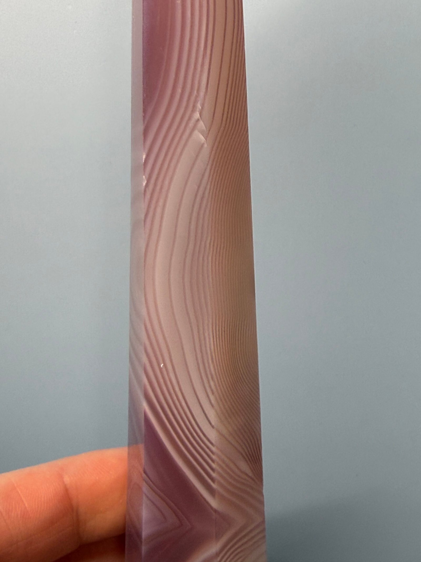 Pink Agate Tapered Tower - Image 16