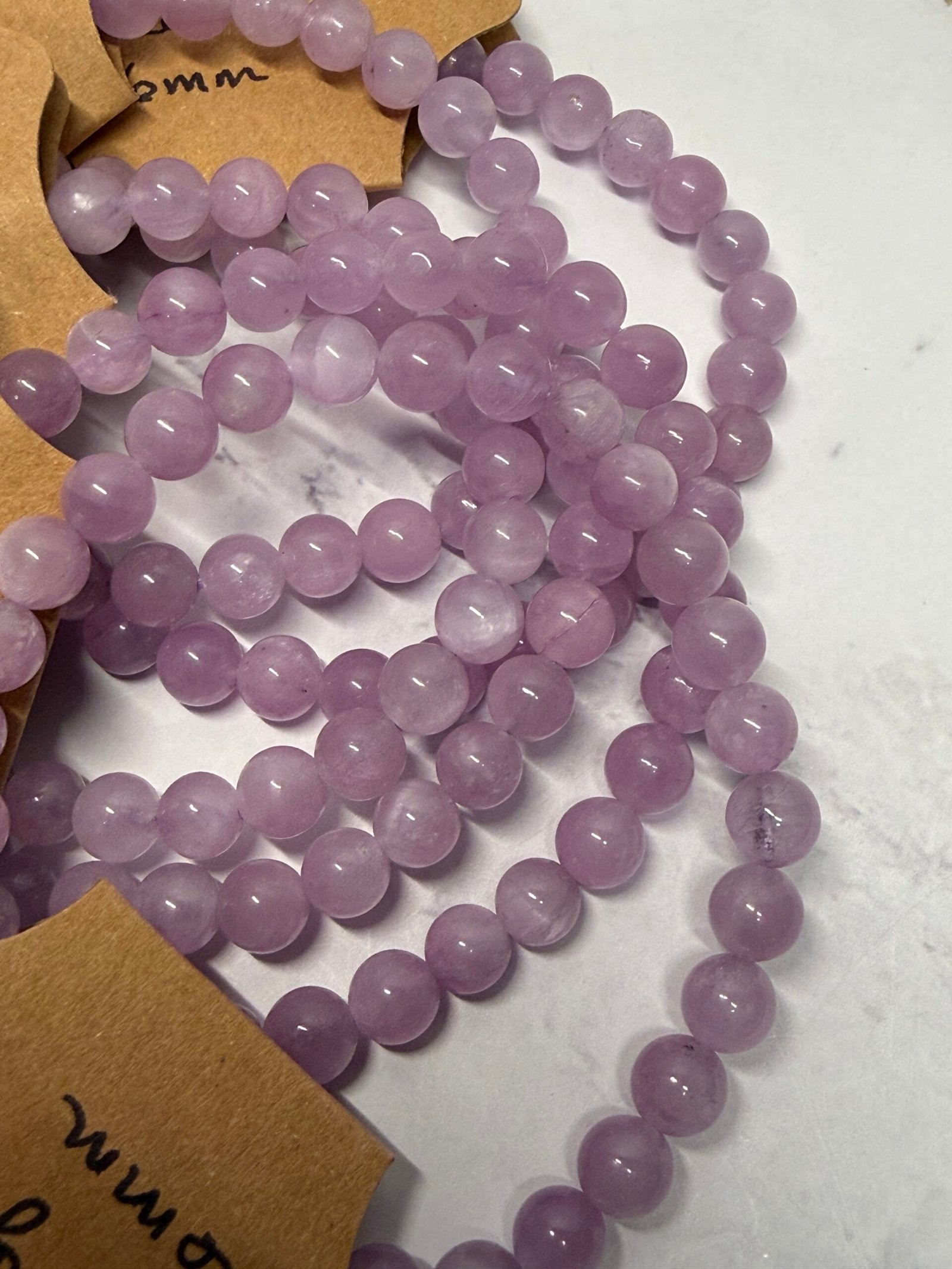 Kunzite Bead Bracelet - Image 4