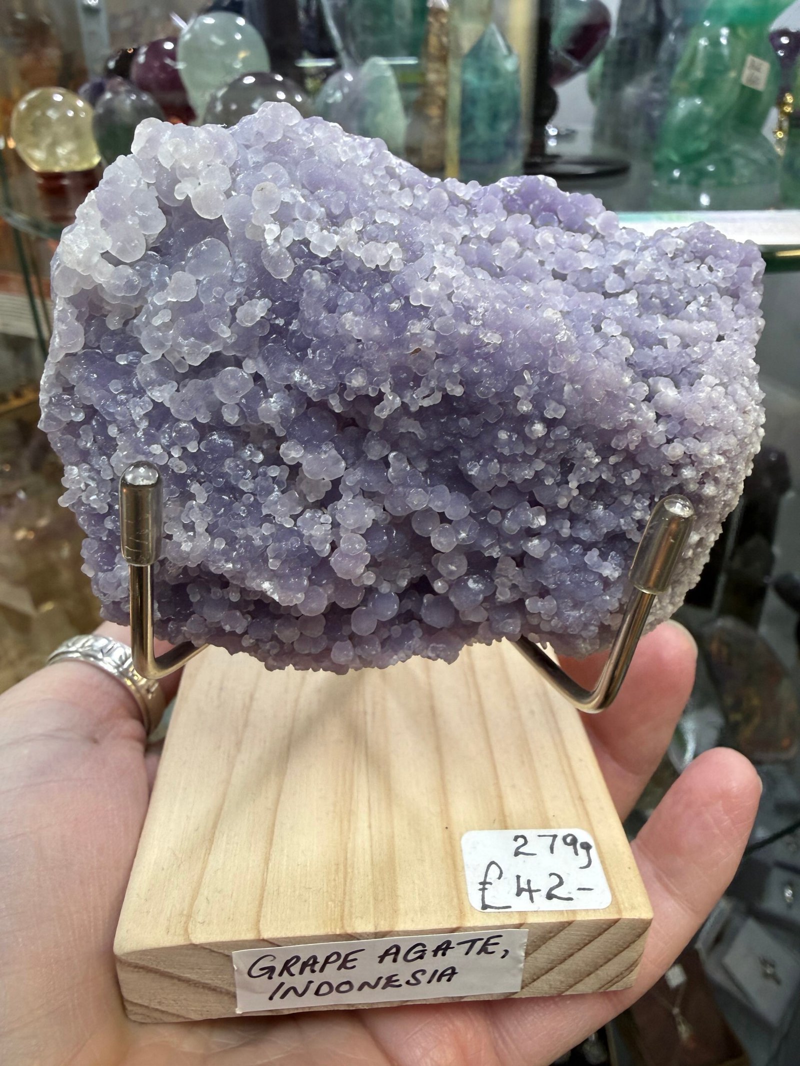 Grape Agate Specimen