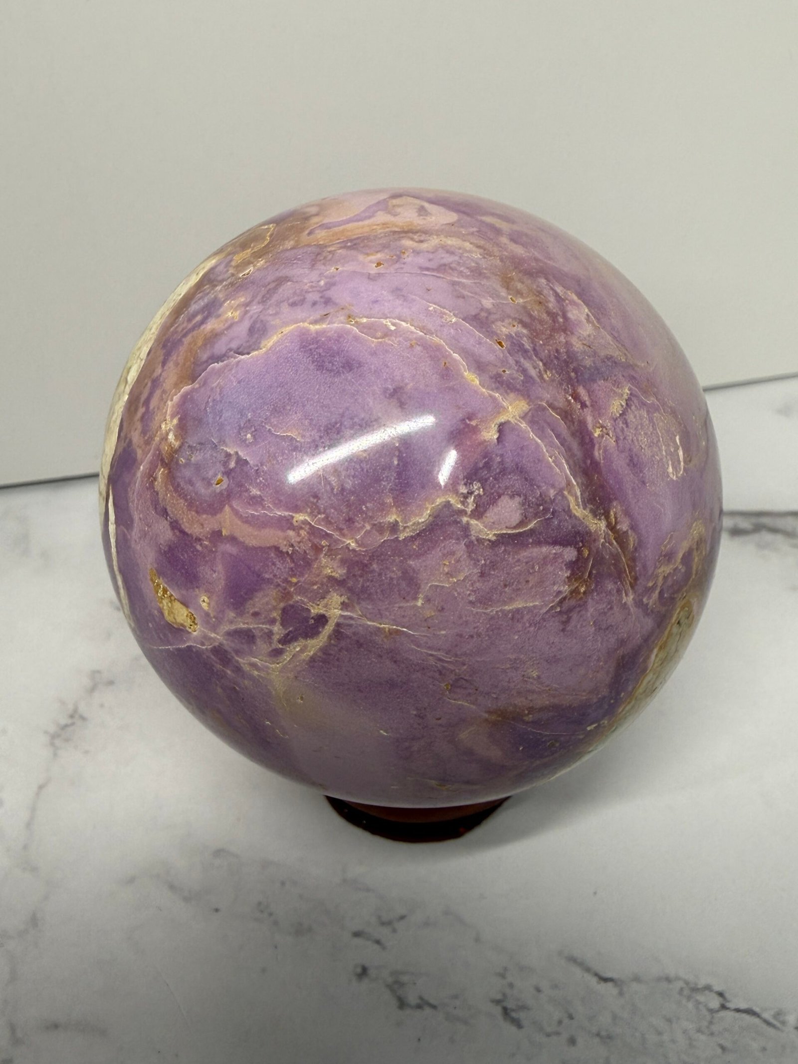 Phosphosiderite Sphere