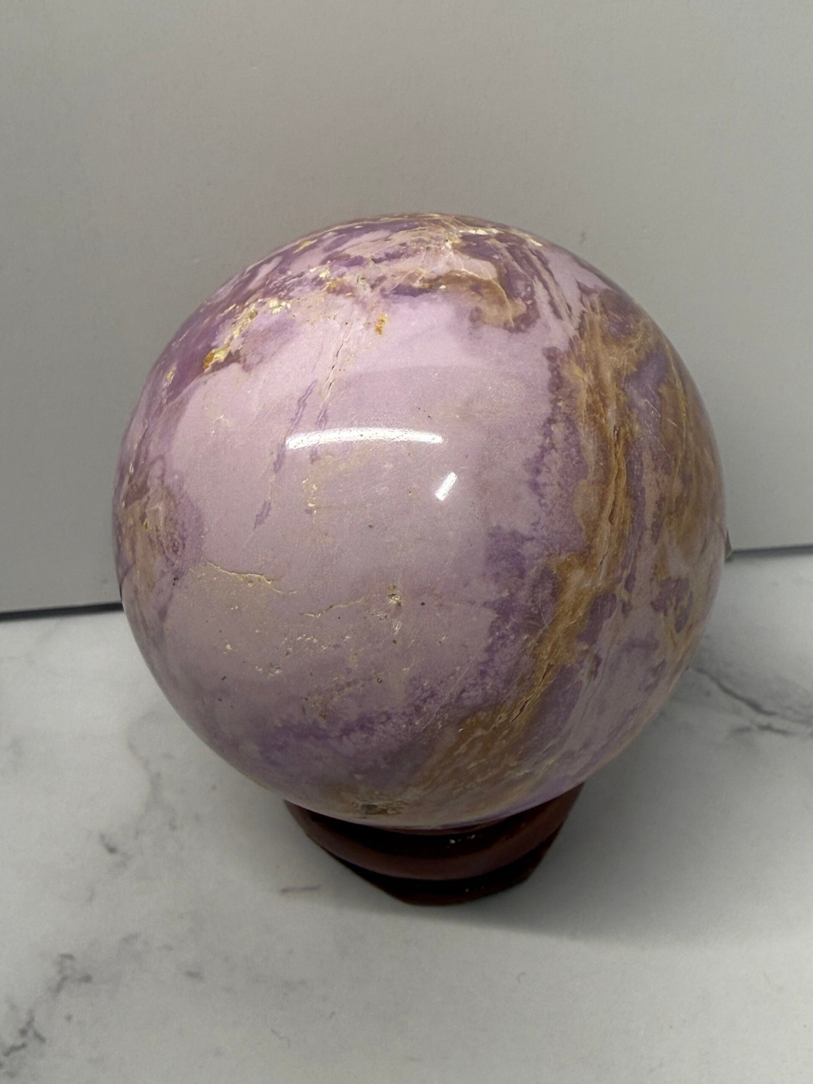 Phosphosiderite Sphere