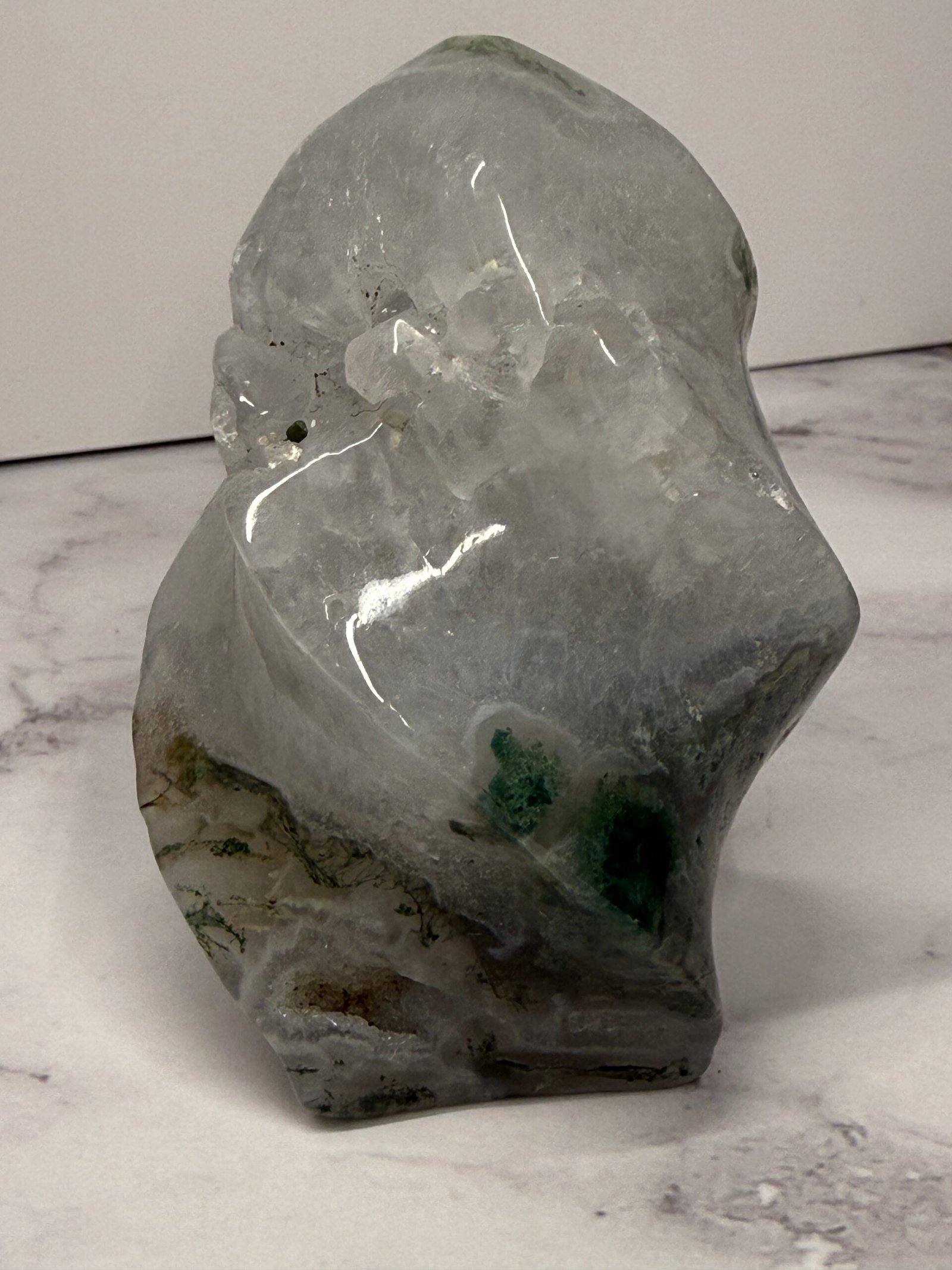 Moss Agate Freeform Flame - Image 3