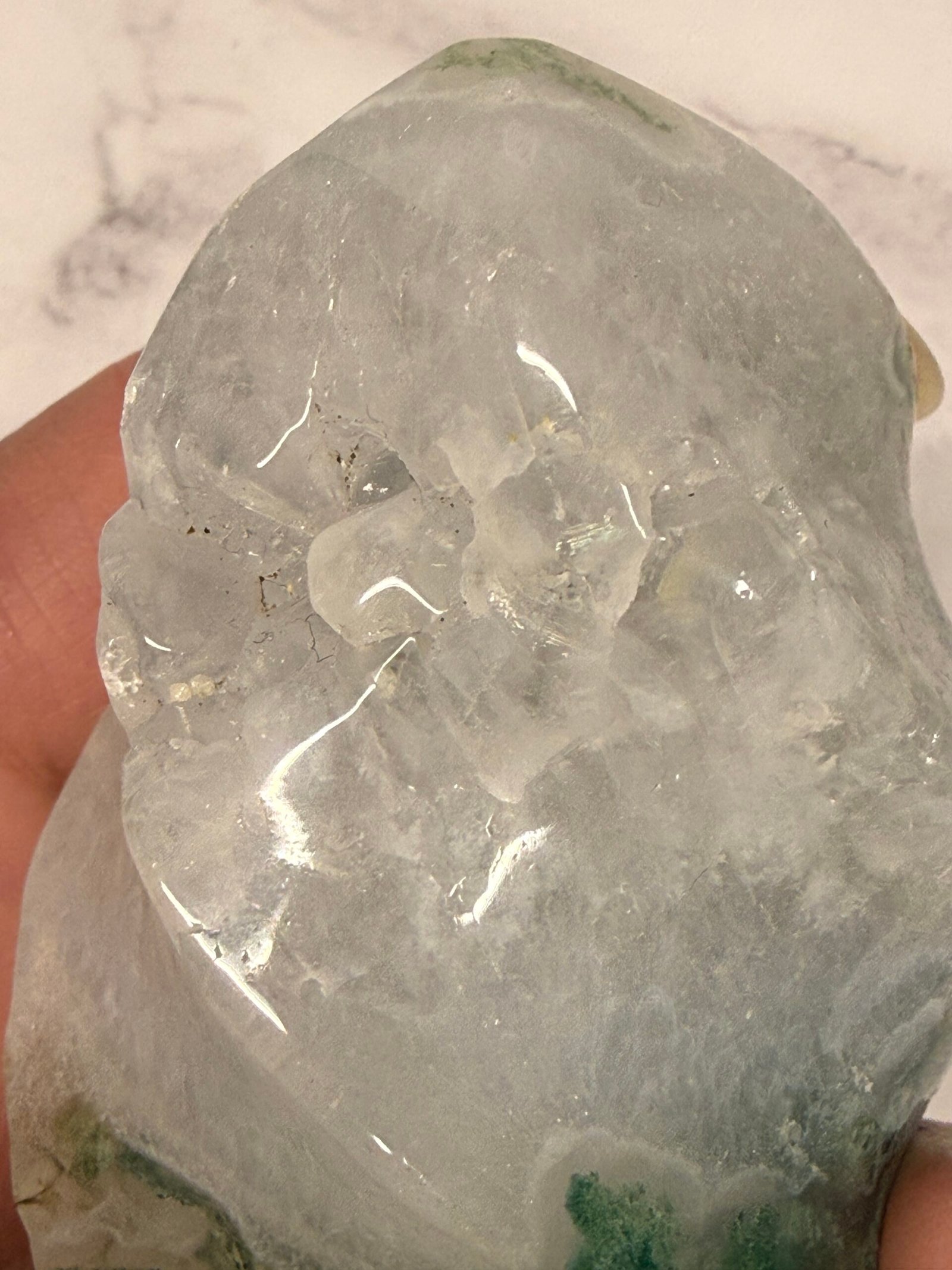 Moss Agate Freeform Flame - Image 6