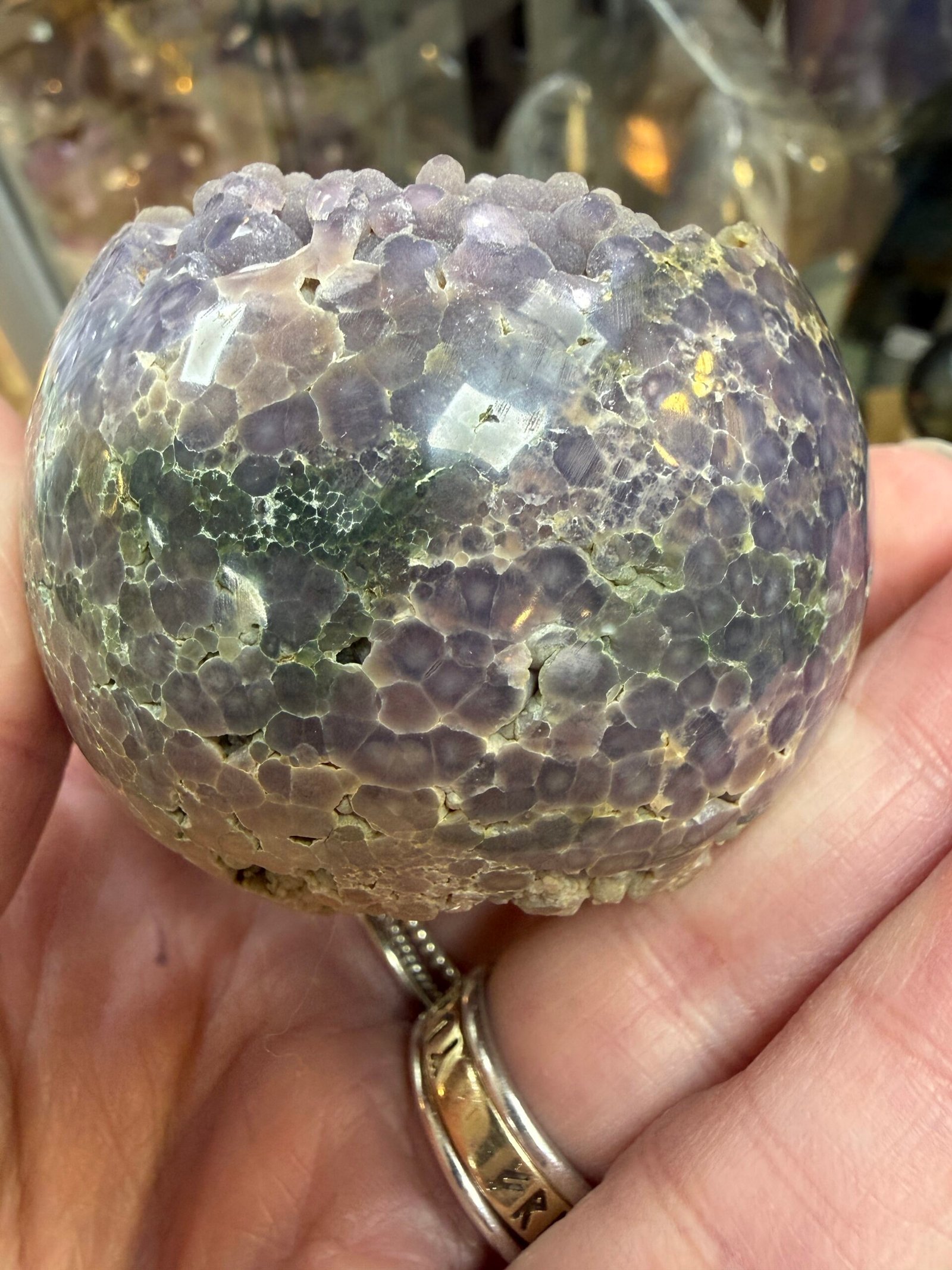 Grape Agate Sphere - Image 9