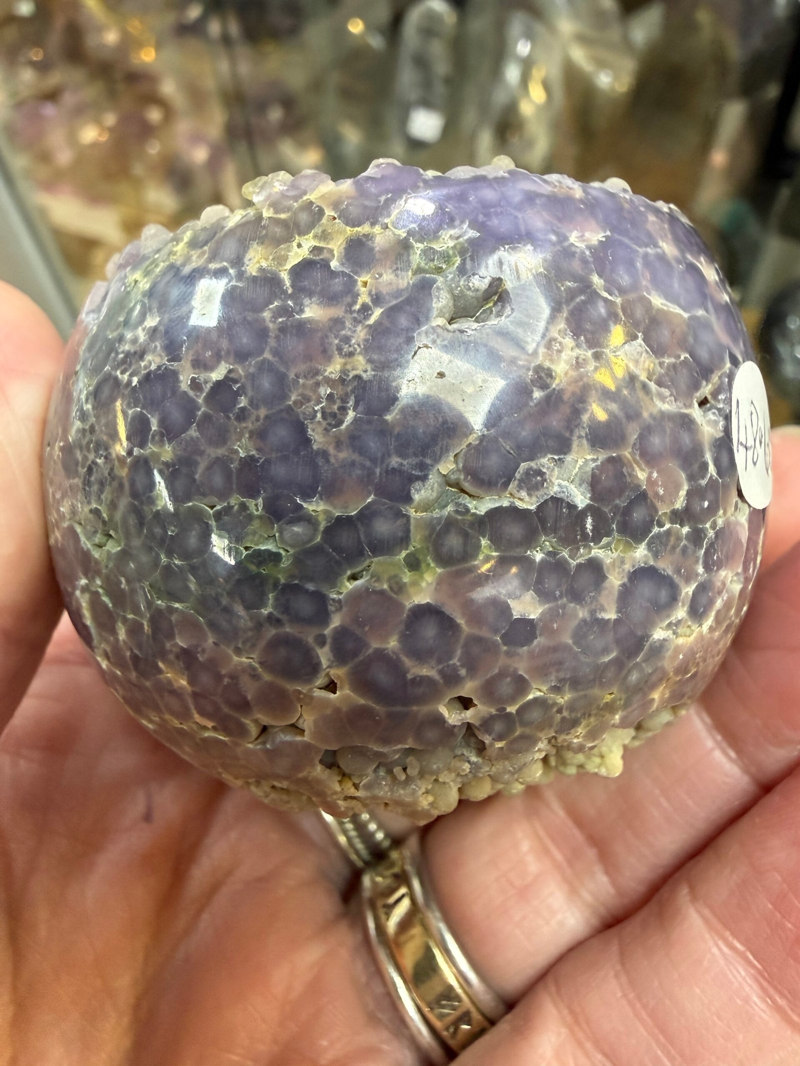 Grape Agate Sphere - Image 8