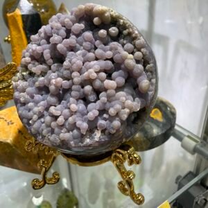 Grape Agate Sphere