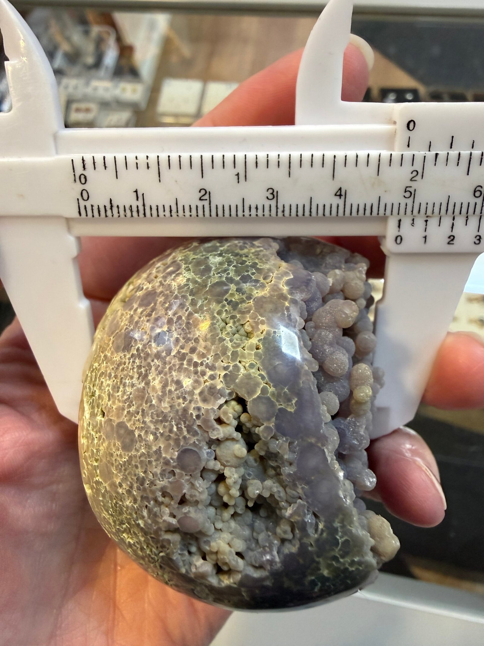 Grape Agate Sphere - Image 13