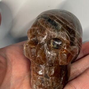 Sunstone Skull Carving