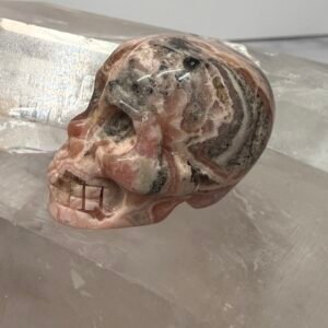 Rhodochrosite Skull #2