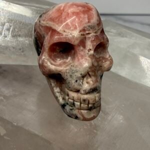 Rhodochrosite Skull #3