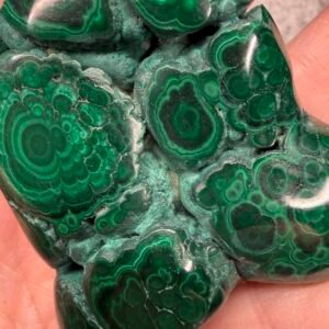 Flower Banded Malachite Freeform