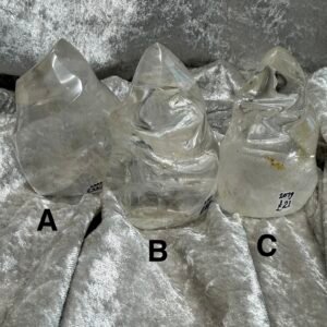 Clear Quartz Flame Freeform