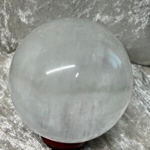 White Fluorite Sphere