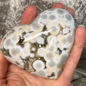 Ocean Jasper Heart