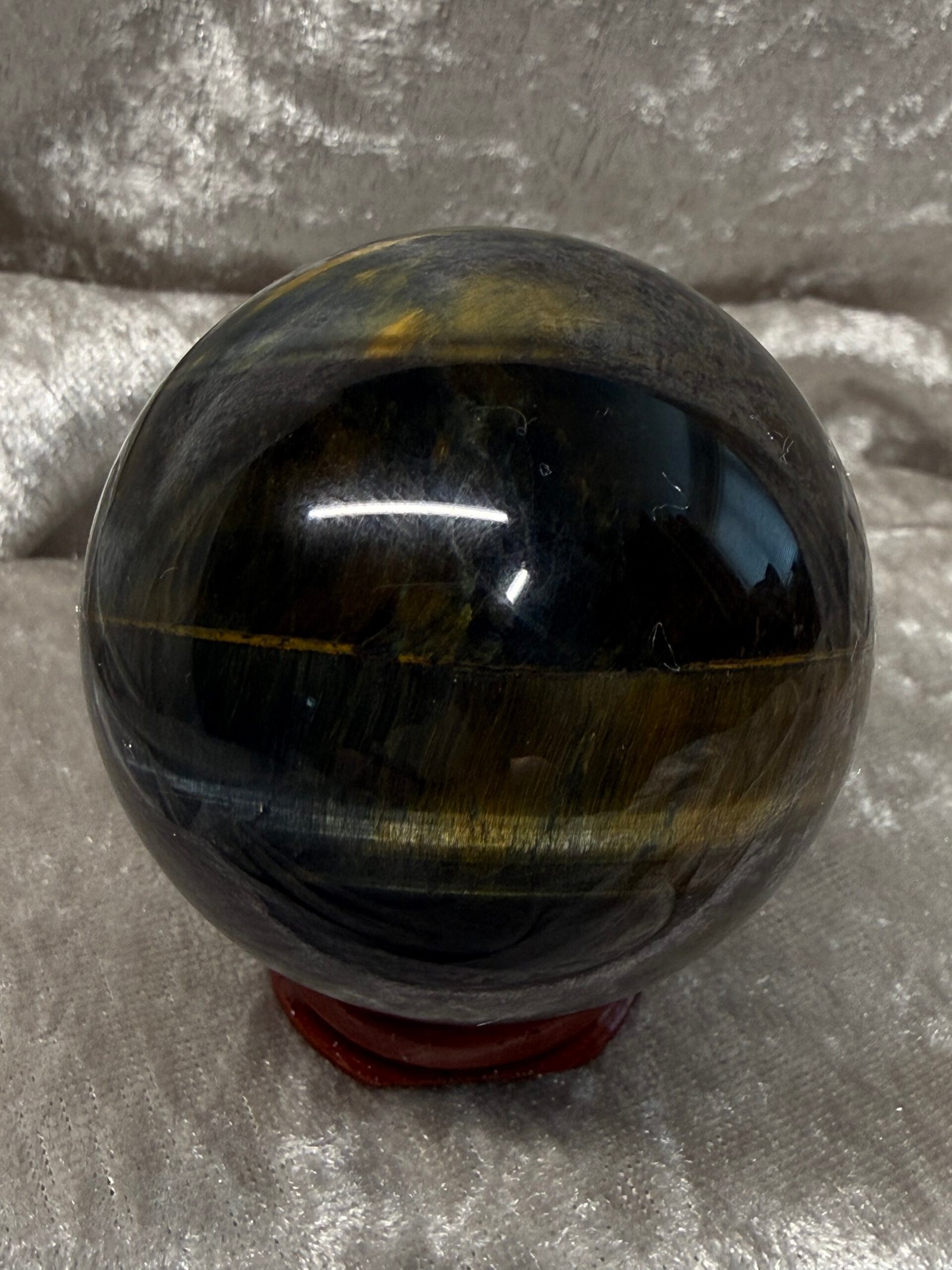 Blue Tiger Eye Sphere - Image 2