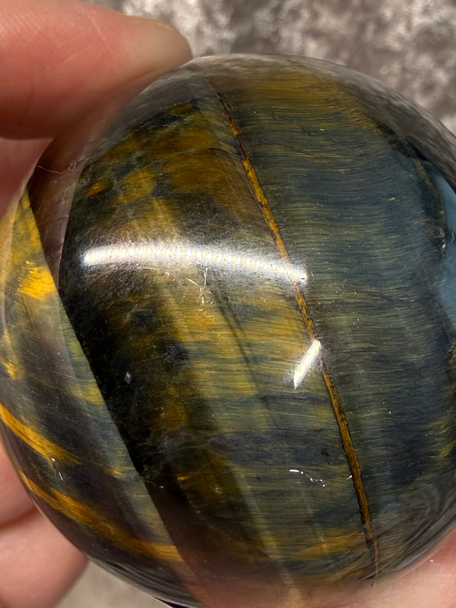 Blue Tiger Eye Sphere