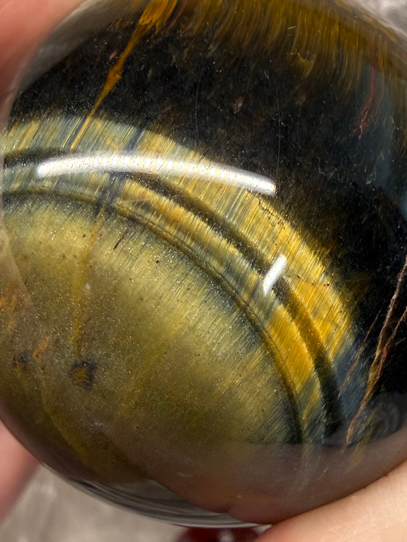 Blue Tiger Eye Sphere - Image 6