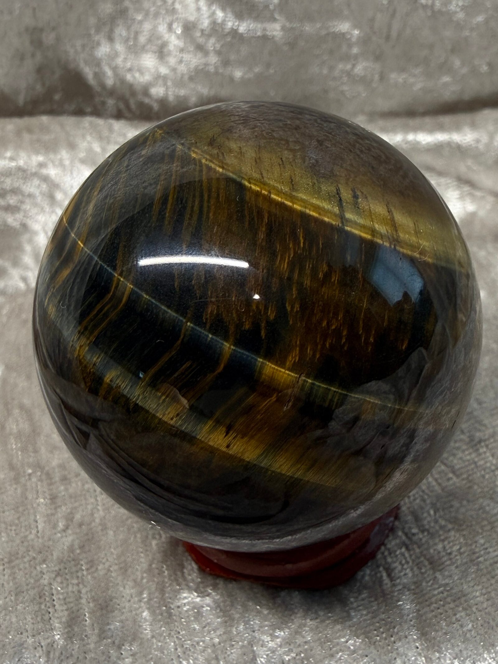 Blue Tiger Eye Sphere - Image 2