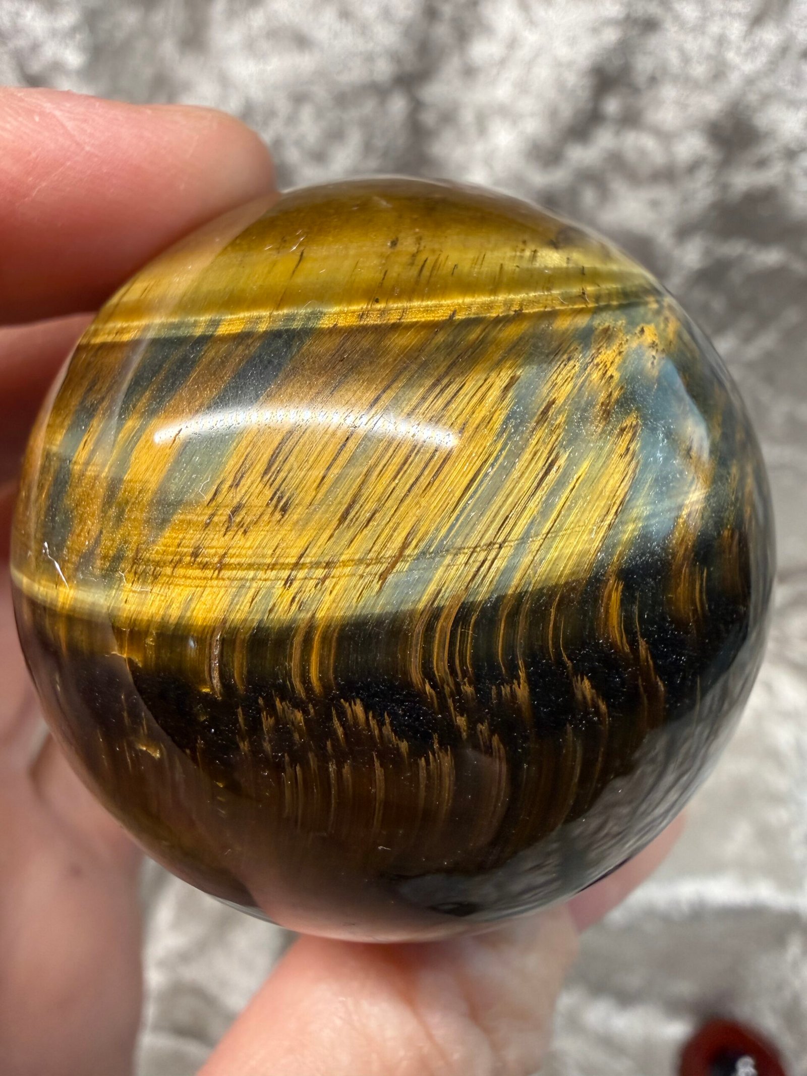 Blue Tiger Eye Sphere - Image 5