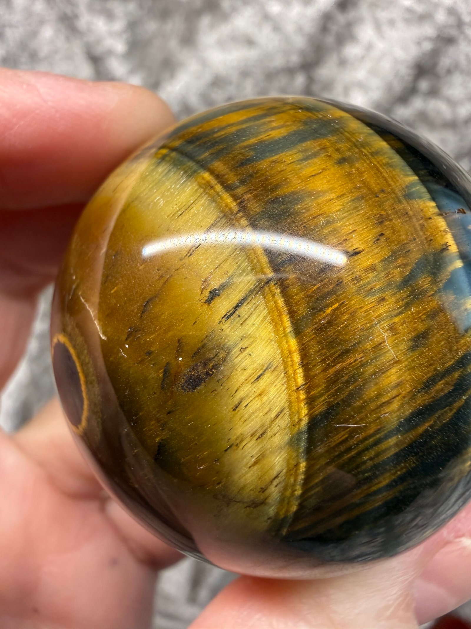 Blue Tiger Eye Sphere - Image 7
