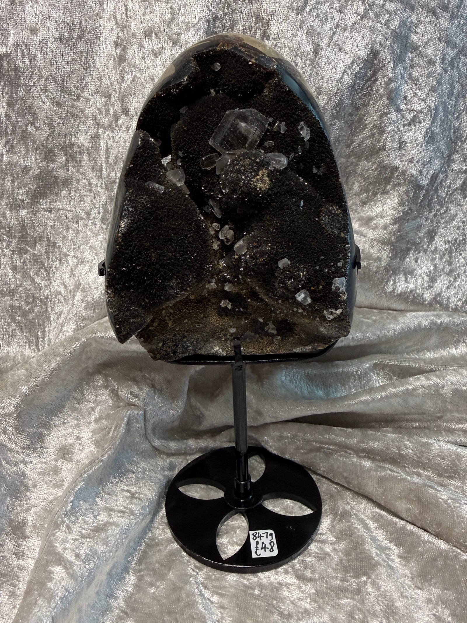 Septarian Nodule on Custom Stand - Image 2