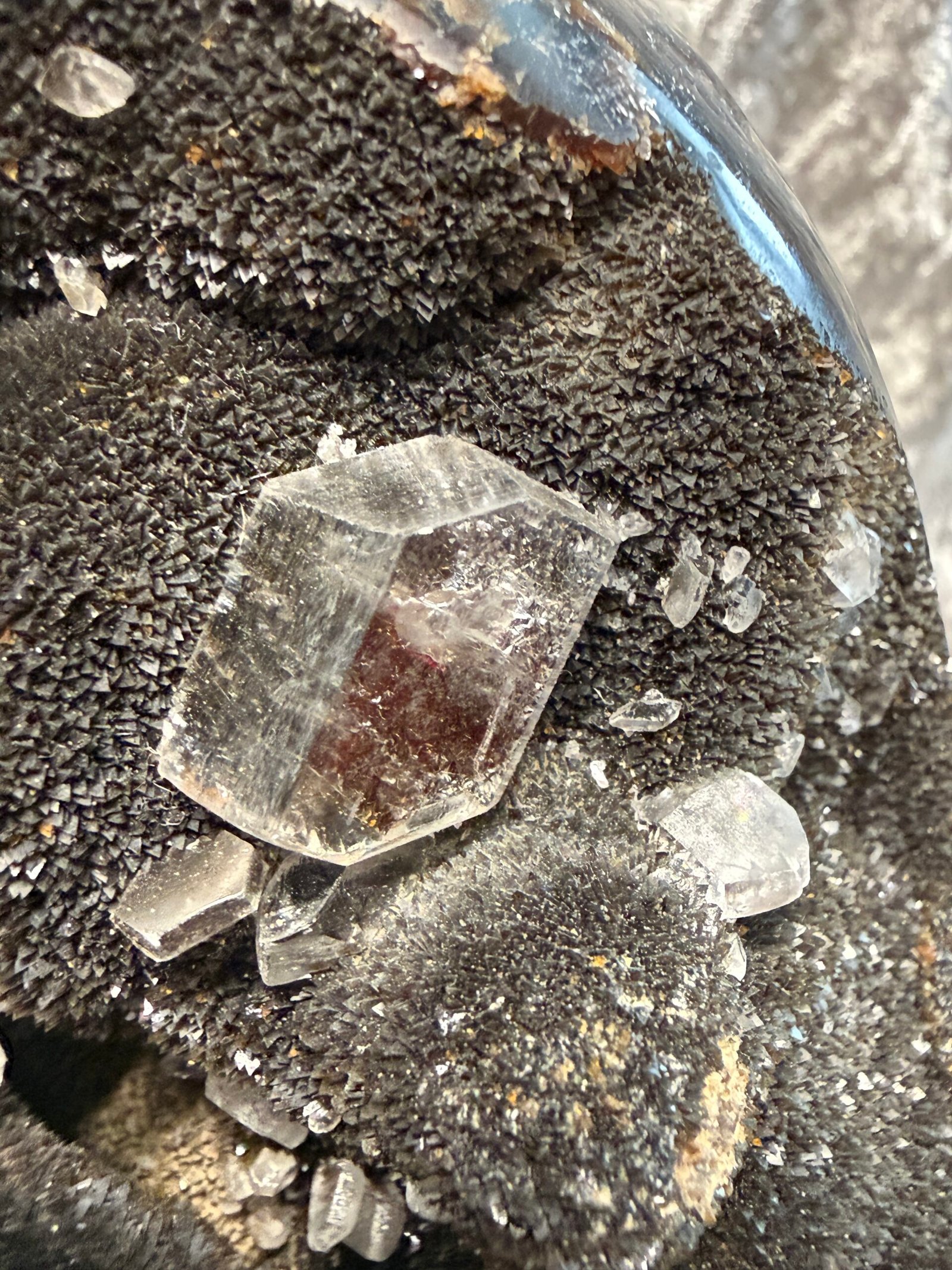 Septarian Nodule on Custom Stand - Image 5