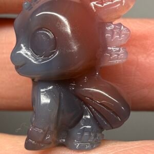 Alashan Agate Dragon Carving