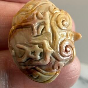 Alashan Agate Ruyi Cloud Carving
