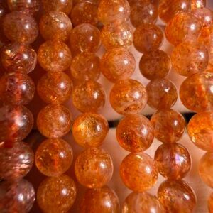 Sunstone High Quality 5mm Bead Bracelet