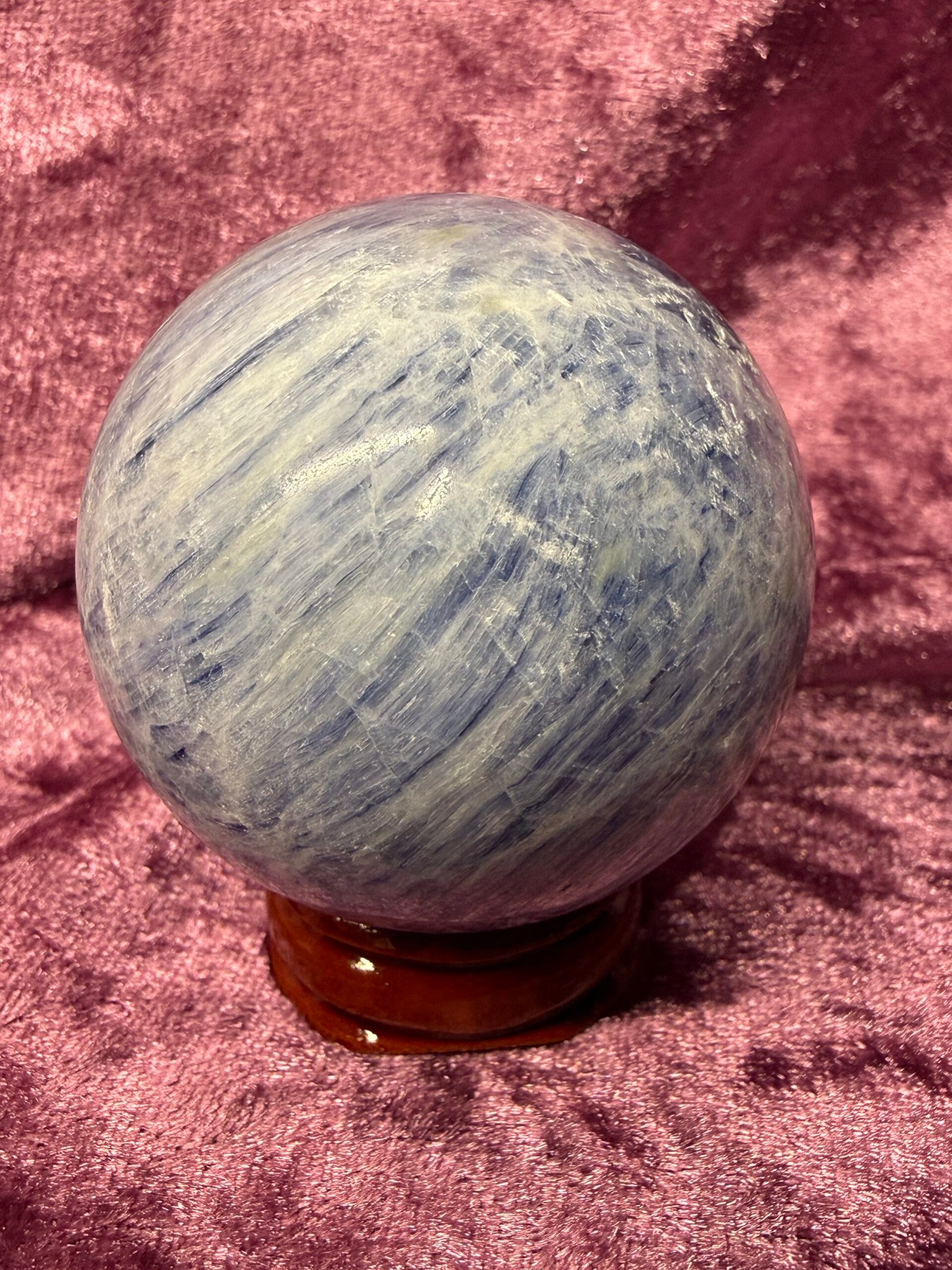 Blue Kyanite Sphere
