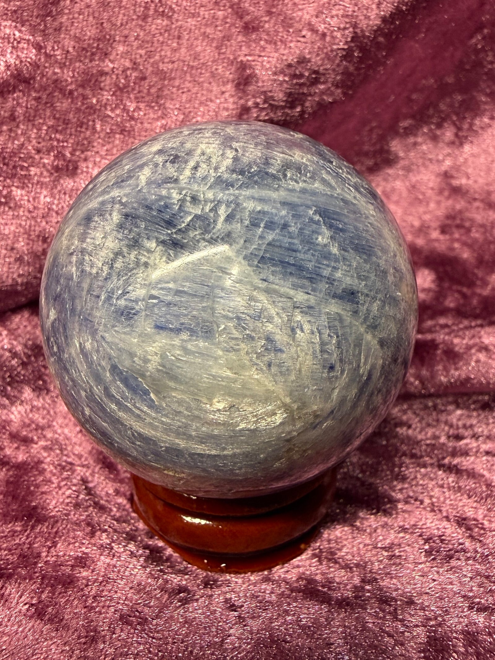 Blue Kyanite Sphere - Image 2