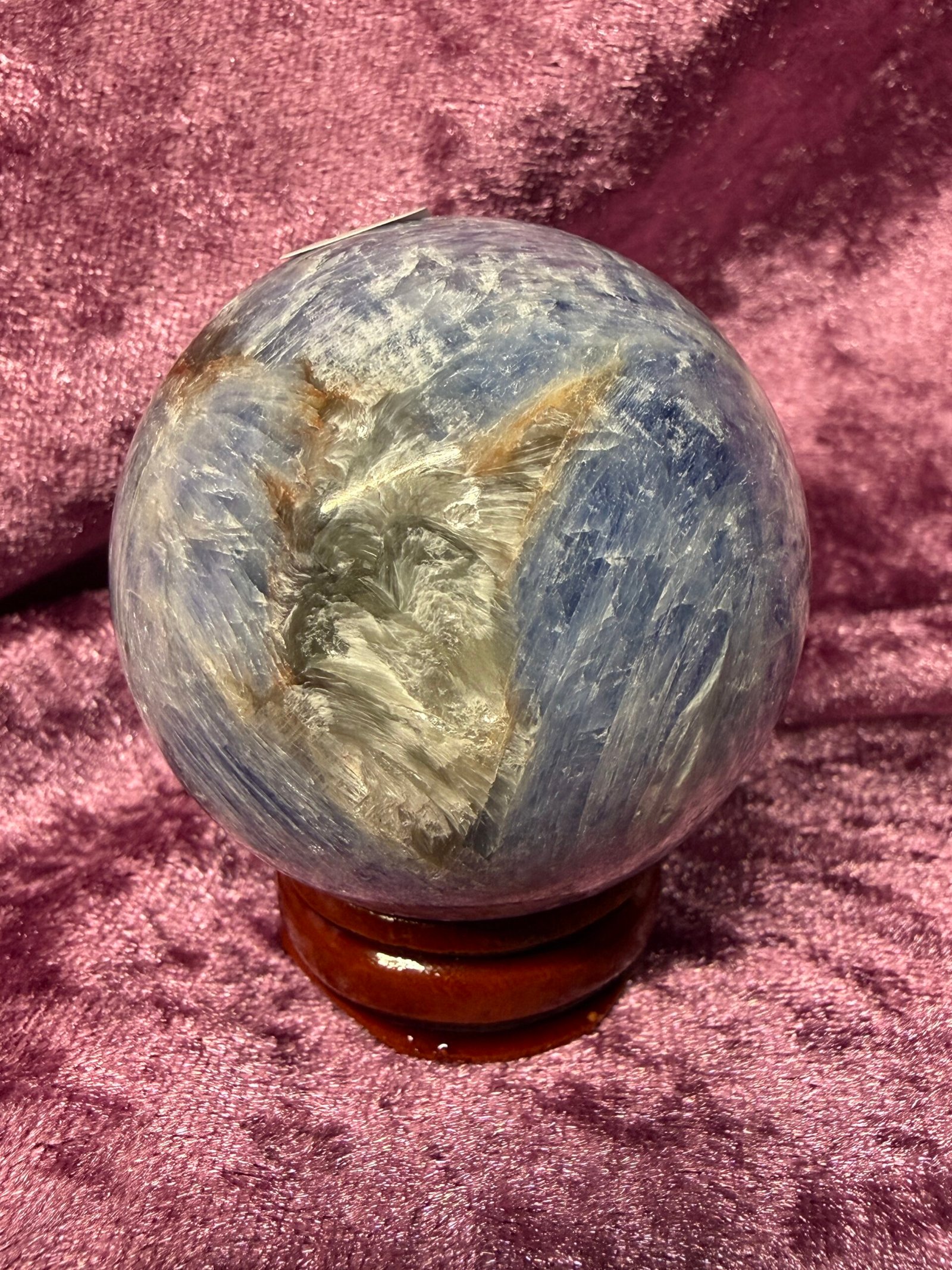 Blue Kyanite Sphere - Image 3