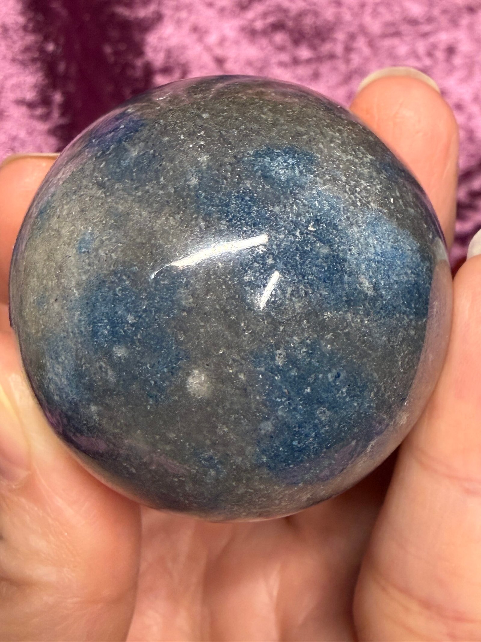 Dumortierite Sphere