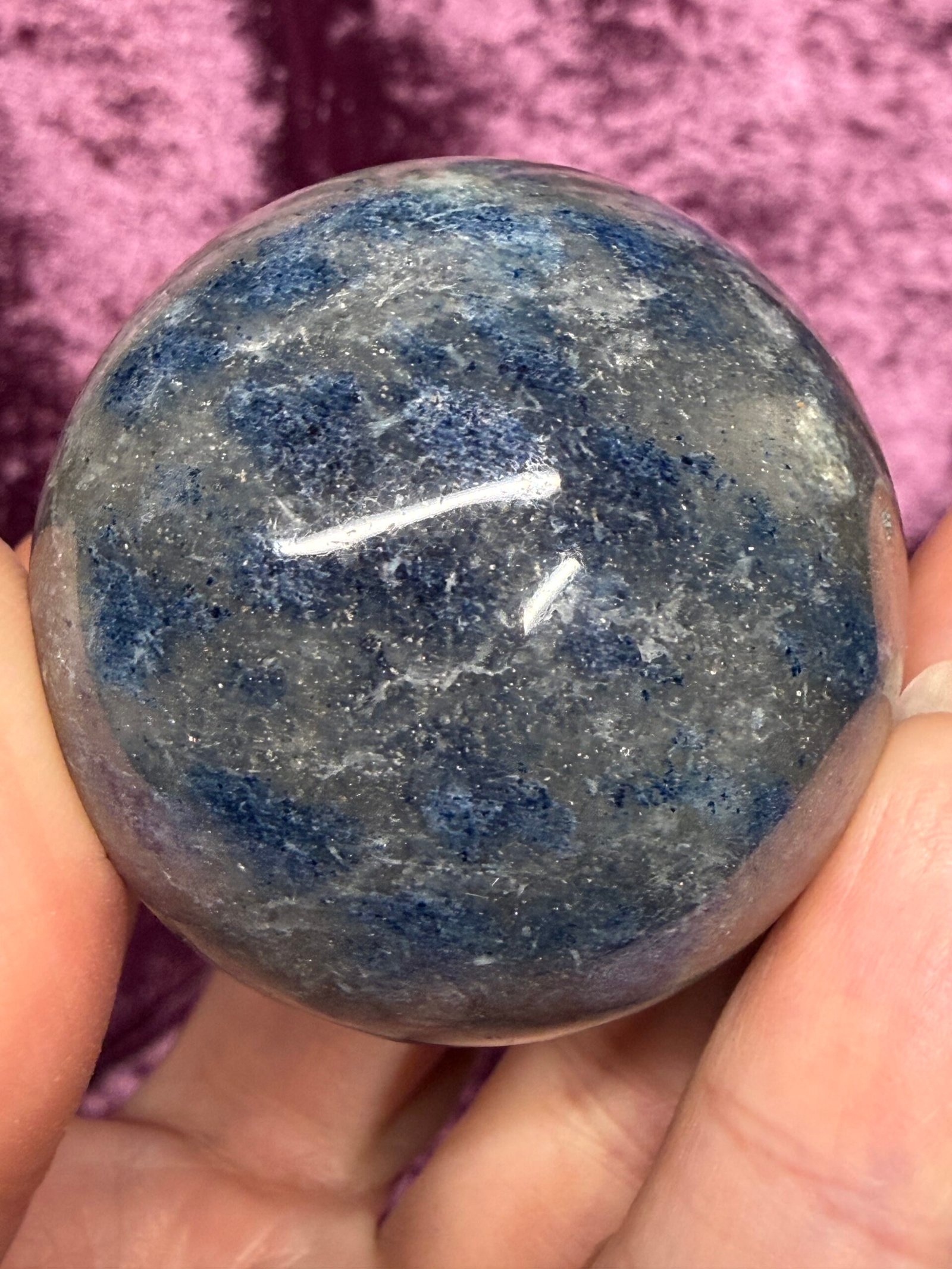 Dumortierite Sphere