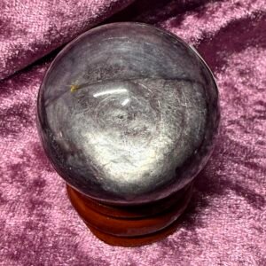 Gemmy Lepidolite Sphere