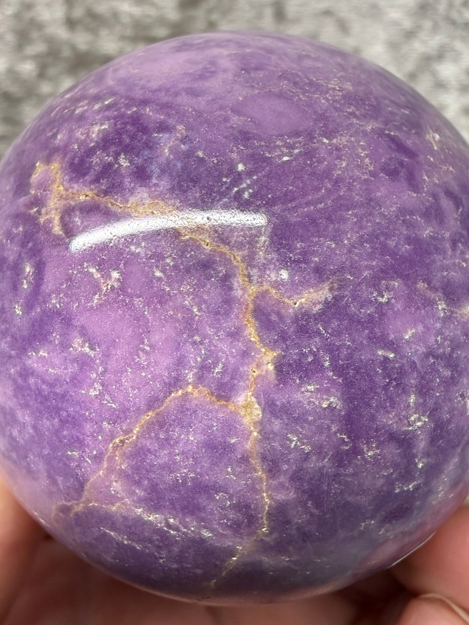 Phosphosiderite Sphere - Image 7