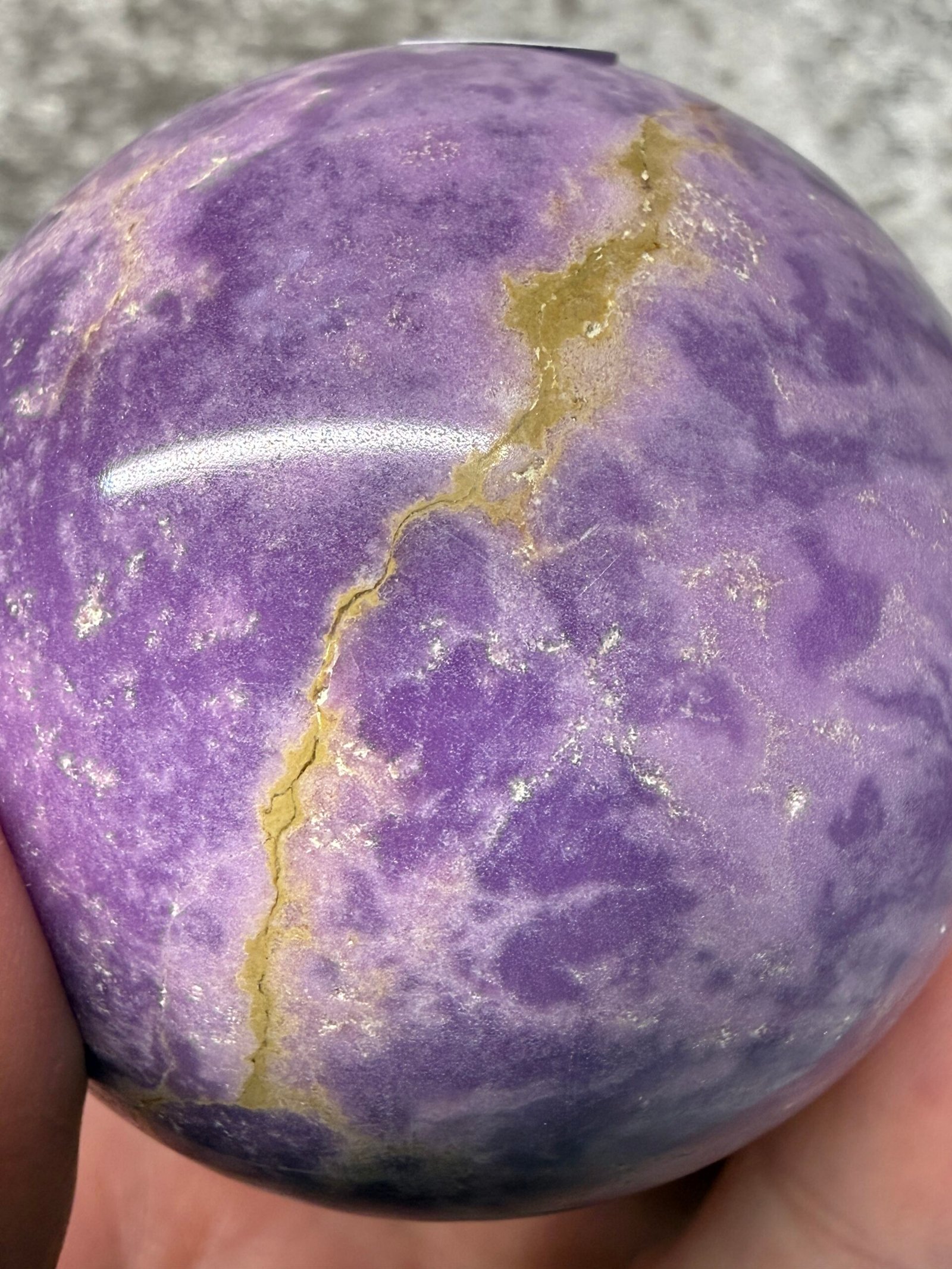Phosphosiderite Sphere - Image 8