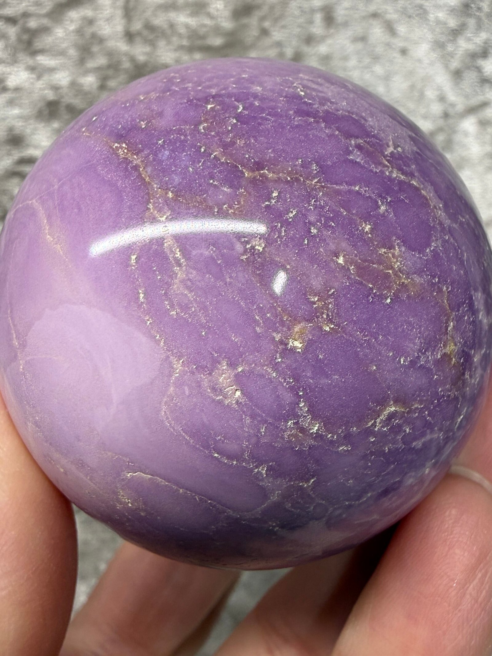 Phosphosiderite Sphere