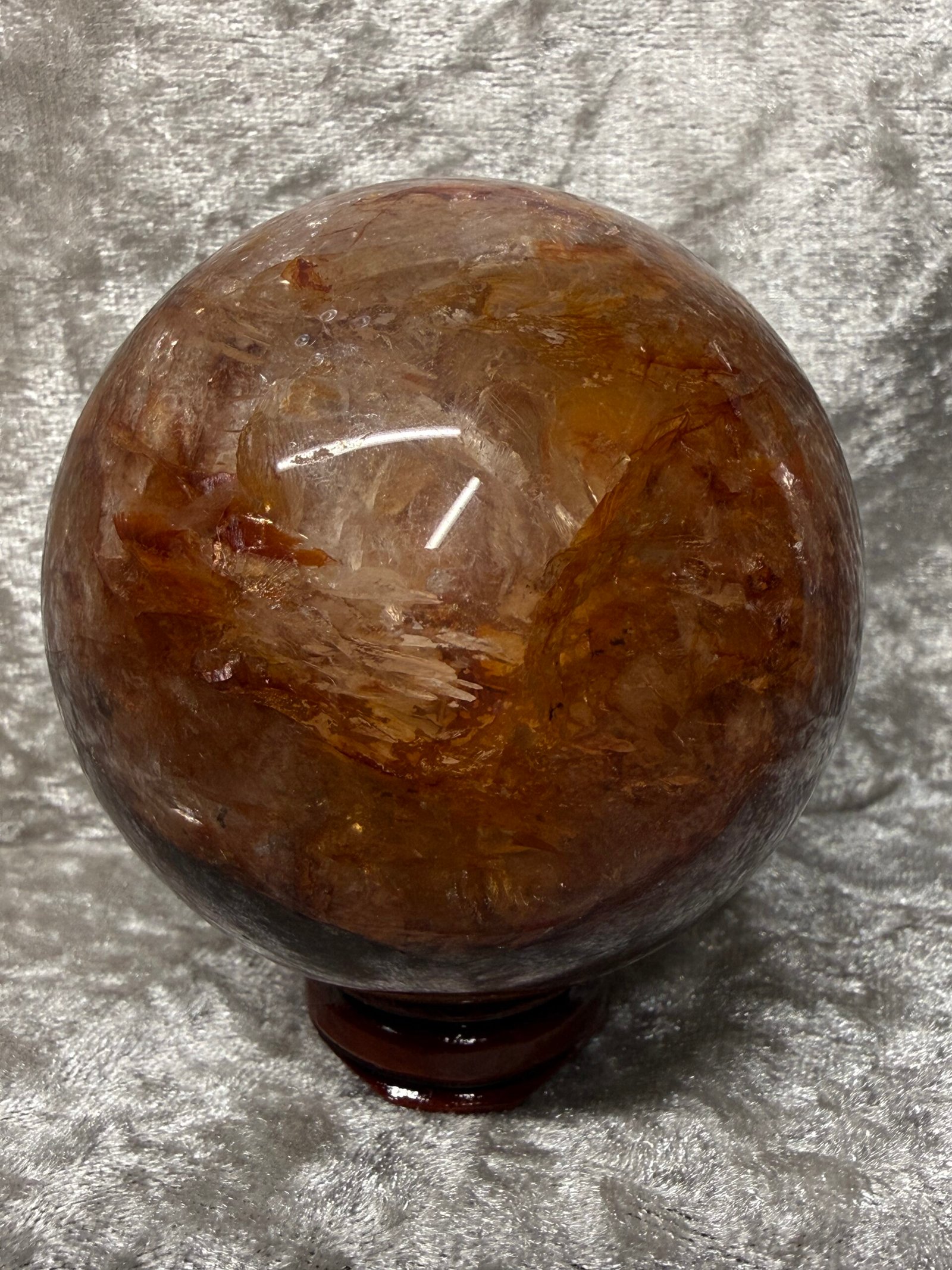 Fire Quartz Sphere - Image 2