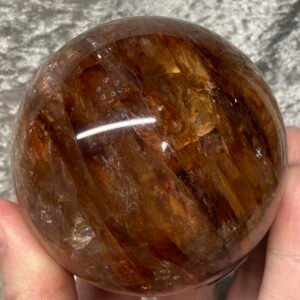 Fire Quartz Sphere