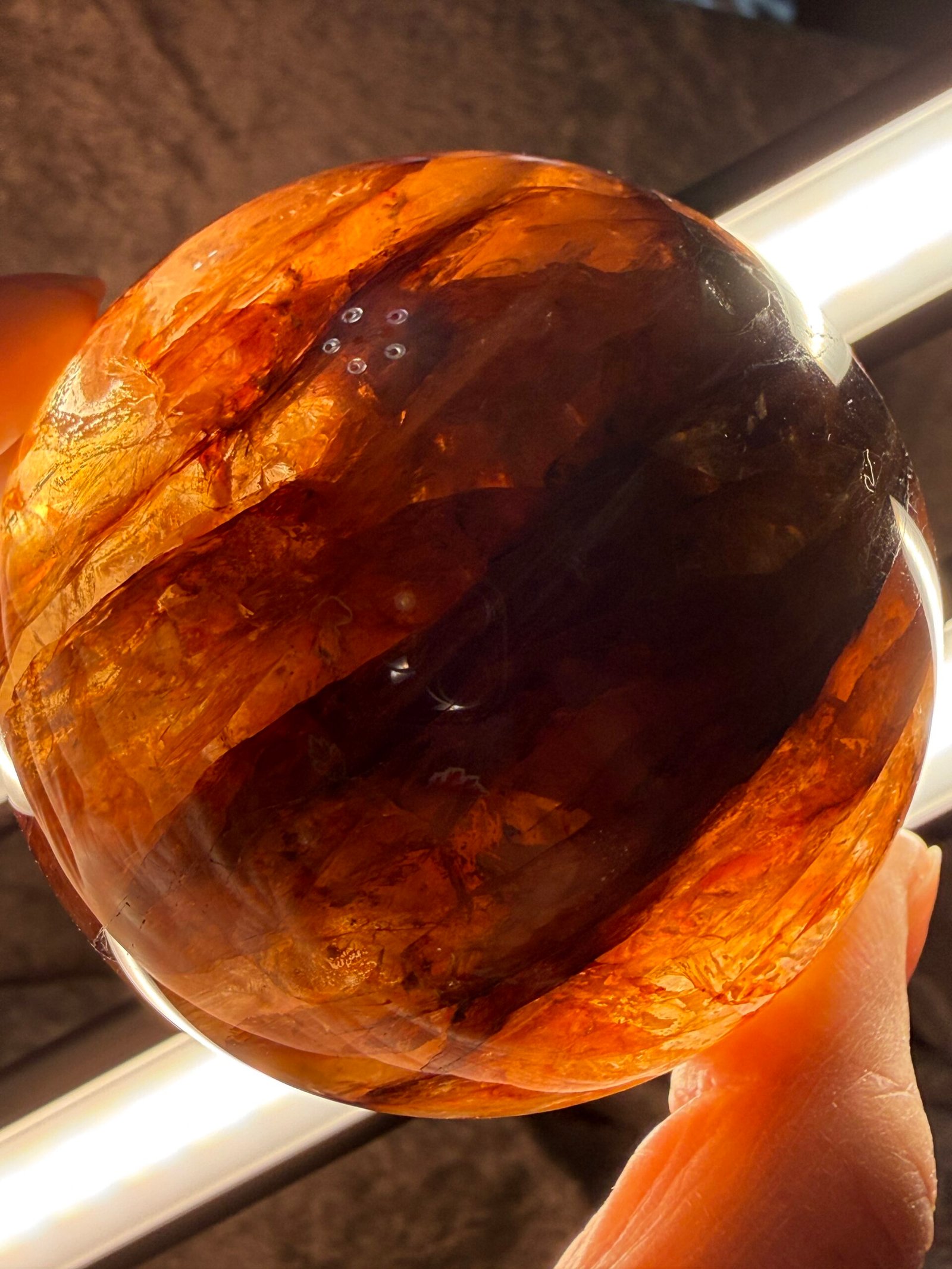 Fire Quartz Sphere - Image 5