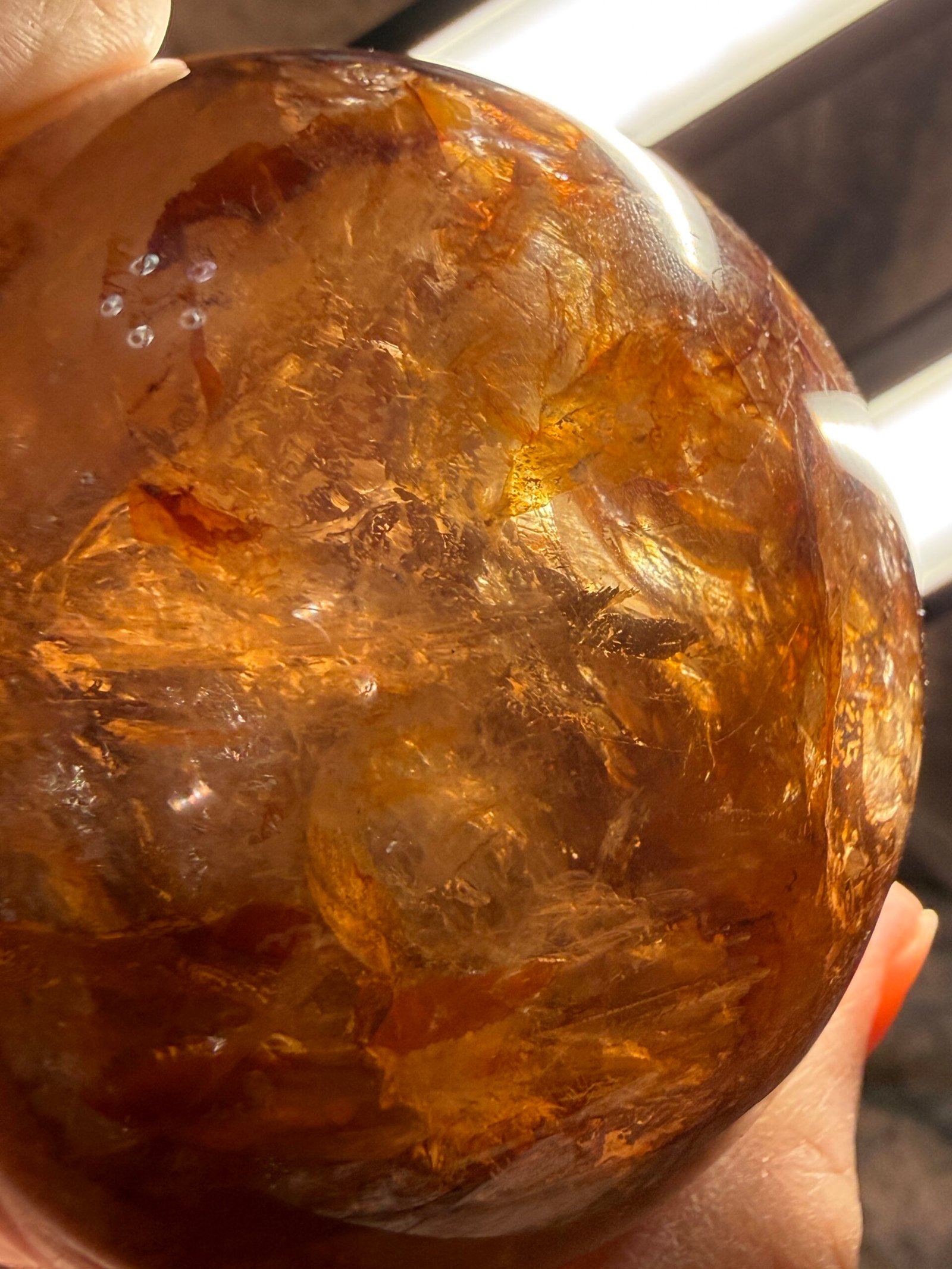 Fire Quartz Sphere - Image 7