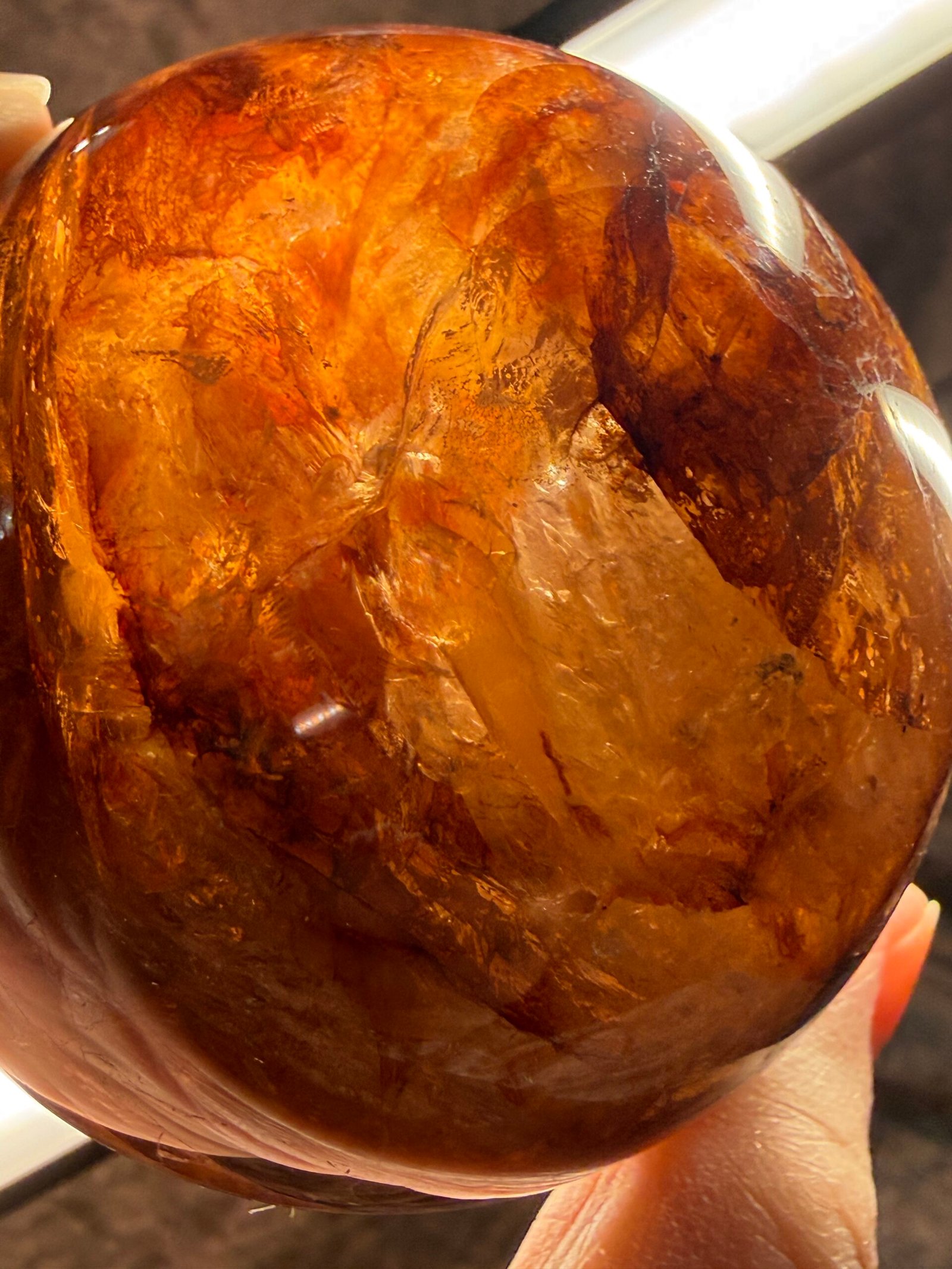 Fire Quartz Sphere - Image 8