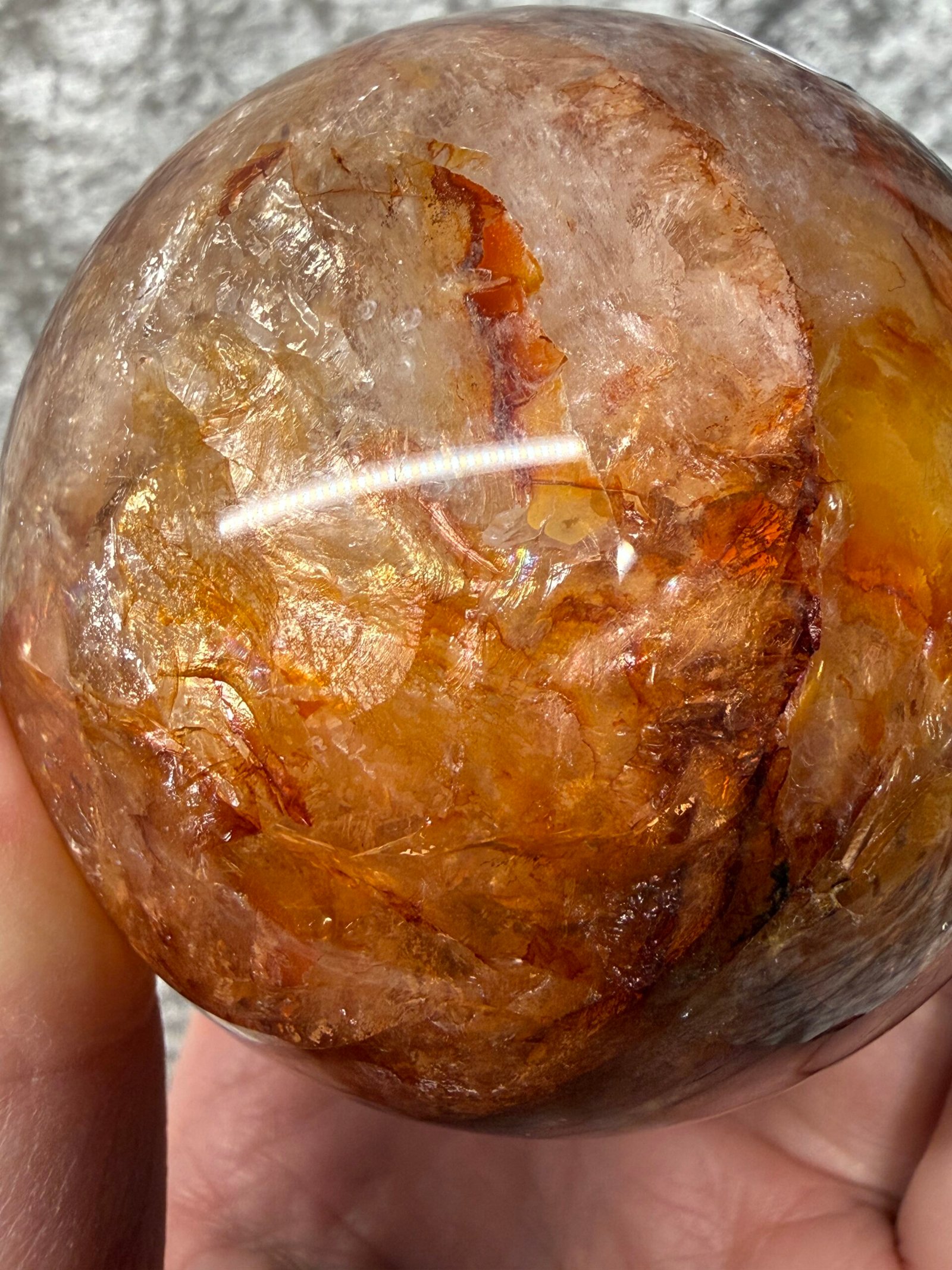 Fire Quartz Sphere - Image 9
